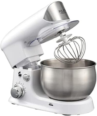Keukenmachine - Mixer Robot - Bakken Deeg Maken - Planetaire Mengbeweging - 3 Liter Kom - Wit