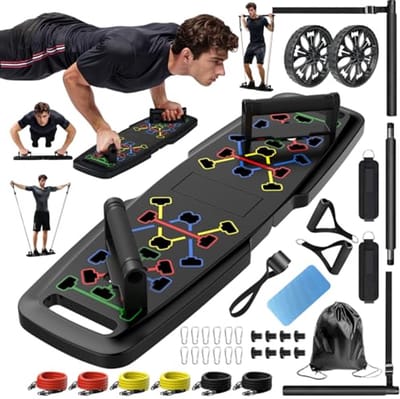 Draagbare Push Up Board met 20 Fitness Accessoires voor een Full Body Workout Thuis