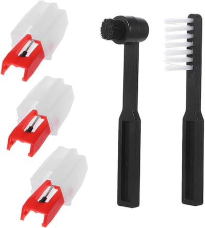 Platenspeler Naald - Naald Vervanging - Muziek Afspelen - Vermindert Slijtage - 5.9 cm Lengte