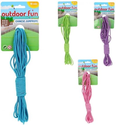 Outdoor Fun Elastic game 10 meters (Assorted)