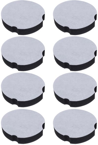 Dailygoods- Vacuümfilters 8 Packs - Vervanging voor Bissell PowerForce Compact - OE 160 4896 - Herbruikbaar - Lichtgewicht - Hoogwaardige materialen - Stofzuigerfilters