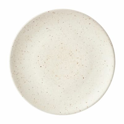 by fonQ Mixed Ceramics Ontbijtborden 4st. - Ø22 cm - Creme