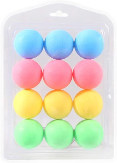 Tafeltennisballen - Bal set - Bal training - Goede stuiter - 12 stuks - Veelkleurig