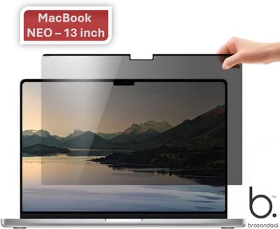 Brosendaal Privacy Screen geschikt voor Macbook Neo - Privacy Screenprotector - Magnetische bevestiging - MacBook Neo 13 inch