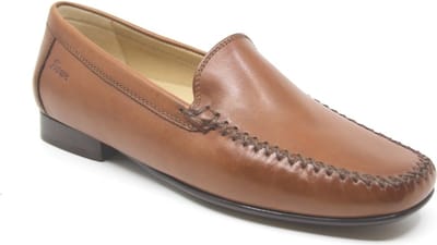 Sioux - CAMPINA - Instappers - Kleur: Cognac - Maat: 38.5