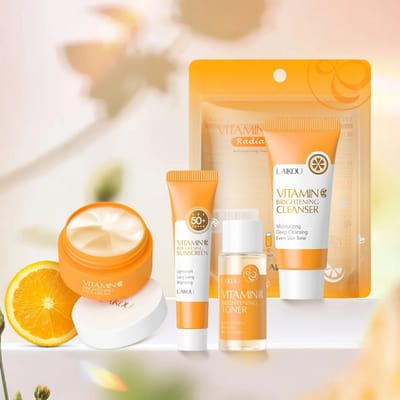 Nivard Skincare Set - Tiener - Gezichtsverzorging - Producten - Tools - Skin Care - Vrouwen - Dames - Geschenkset - Kits - 4-Delig