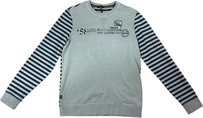 Pme Legend - PTS195506-HIG -Trui - Mannen - Grijs/Blauw - Maat S