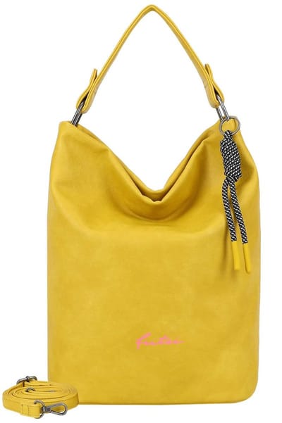 Fritzi aus Preußen schoudertas Lou Hobo Yellow geel