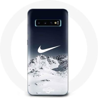 Coque pour Samsung Galaxy S10 Nike Logo Niege Hiver