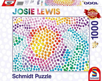 1000 Stuks Puzzelspel met Vrolijke Zeepbel Motief voor Vanzelfsprekende Puzzelavonturen