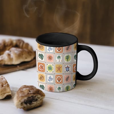 Magische Mok - Foto op Warmte Mokken - Koffiemok - Nostalgisch - Kust - Zee - Zomer - Multi - Magic Mok - Beker - 350 ML - Theemok