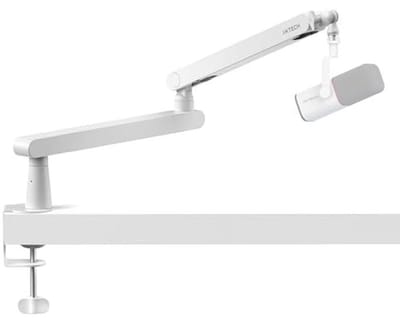 Verstelbare Microfoon Boomarm met 360° Rotatie voor Professionele Streaming en Podcasting
