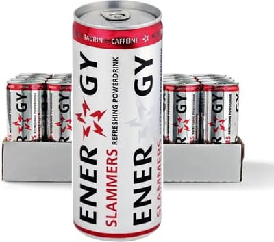 Slammers verfrissende energiedrank - 24 x 250 ml