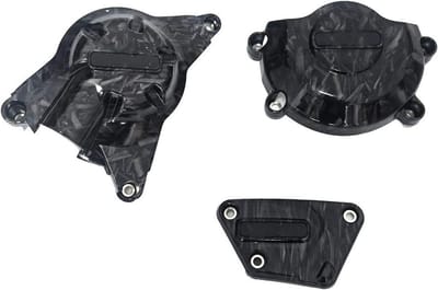 Motor Beschermplaat - Motoronderdeel - Motor Beschermen - Glasvezel Nylon Composiet - 1 Set - Zwart