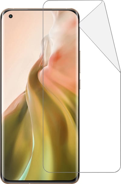 Screenprotector Folie - Geschikt voor Xiaomi Mi 11 - Ultra Clear - Bescherm Folie - Soft TPU - Screen Protector