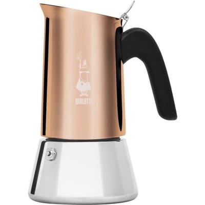 Italiaanse koffiezetter - BIALETTI - NEW VENUS - 4 kopjes - 0,17 L - Koper - compatibel met inductie