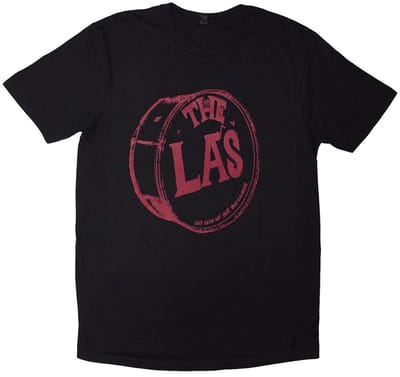The LA's - Red Drum Head Logo Heren Tshirt - S - Zwart