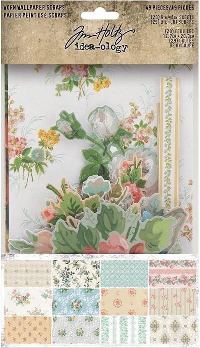 Idea-ology Worn Wallpaper Scraps