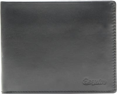 Esquire Portemonnee New Silk Wallet Black Zwart