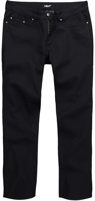 Men Plus - Heren - Jeans Buikfit denim Regular Fit 5-pocket gekleurde denim - Zwart - Maat 52