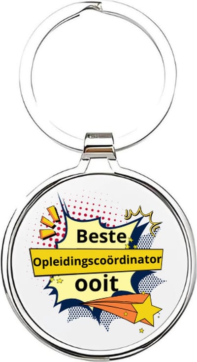 Akyol - de beste opleidingcoordinator ooit Sleutelhanger - Mentor - de beste opleidingcoordinator - opleidingcoordinator - opleidingshoofd - school - opleiding - coördinator - mentoren - schoolhoofd - begeleiding bij school - 4 x 7,5 CM