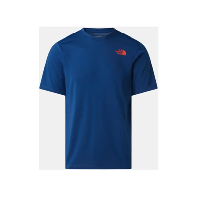 The North Face Bitmap Logo Graphic T-Shirt Heren (Maat - L, Kleur - Estate blue)
