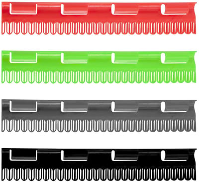 Dailygoods- Sokkendroger Compact - Wasrek - Multifunctioneel Droogrek - Winddicht - Sokkenhouder - Kunststof 32x5 cm