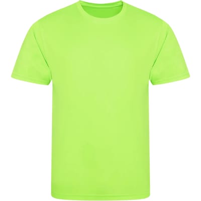 Herensportshirt 'Cool Smooth' Electric Green - XS
