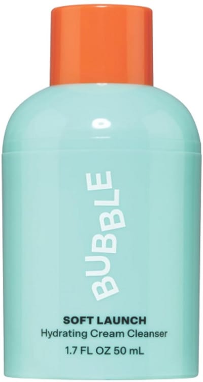 Bubble Skincare Soft Launch Cream Cleanser 50 ml – Hydraterende Gezichtsreiniger voor Droge Huid – Zachte Schuimende Face Wash met Avocado-olie