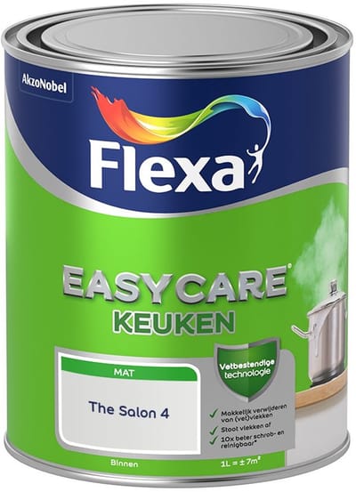 Flexa - Easycare Keuken - The Salon 4 - Mengverf - 1 L
