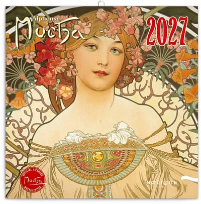 Alphonse Mucha Kalender 2027