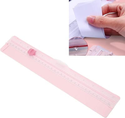 Nauwkeurige Papier Snijder voor Scrapbooking en Creatieve Projecten - Veilig en Dubbelzijdig Snijden voor A3, A4, B5, B6 Formaat, Ideaal voor Foto's, Cadeaukaarten en Labels