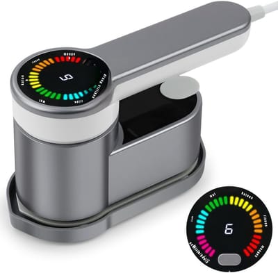 AHD® Stoomreiniger kleding - Stoomreiniger - Stoomreinigers - 1200 W - 120 ml - Kledingstomer - Grijs- 19cm x 10cm x 7cm