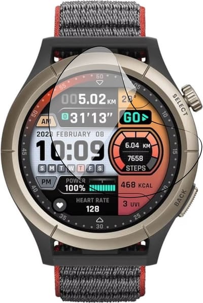 Screenprotector geschikt voor Amazfit Cheetah Pro - 1x FlexGuard Screen Protector