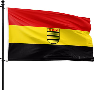 VlagDirect - Deurne vlag - Gemeente Deurne vlag - 90 x 150 cm.