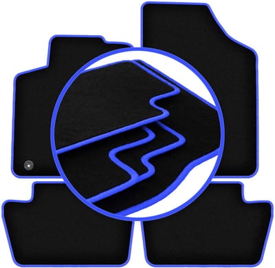 CARLUX-BLUE automatten voor: Peugeot 307 hatchback, stationwagen, SW (2001-2009)