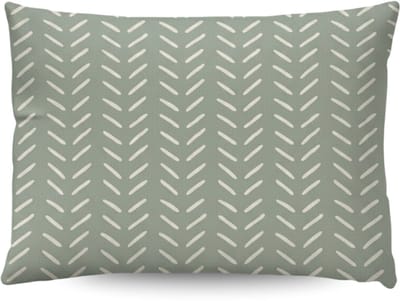 Zelesta Everyday Design Kussensloop Set van 2 - Olive Stitches