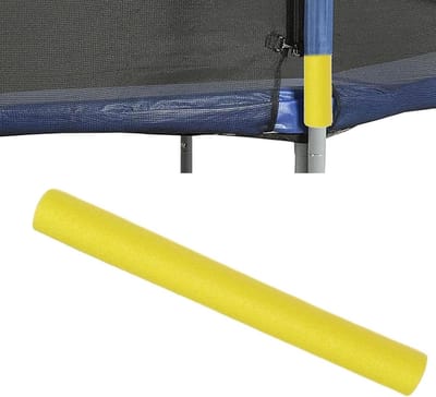 Trampoline Schuimhoes - Paalbescherming Trampoline - Kinderen Beschermen - Waterdicht Anti-UV Materiaal - 40 cm Lengte - Geel Blauw