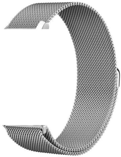 New Age Devi - Milanees-bandje - Zilver - Geschikt voor Samsung GEAR S3 Galaxy Watch 46mm -