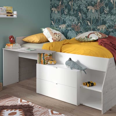 Parisot - Kajuitbed Milky - 90x200