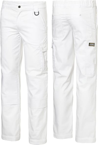 Ultimate Workwear - Werkbroek ROGER- katoen/polyester - Wit