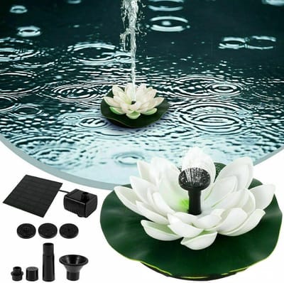KZQ Drijvende Lotusbloem Van Schuim Met Waterlelieblad Levensecht Ornament Voor Vijver En Tuin Indiase Decoratie Cadeau