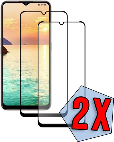 Casemania Glas Geschikt voor Oppo A38 Screenprotector Glas Gehard - Tempered Glass - Volledige Bescherming - 2 Stuks