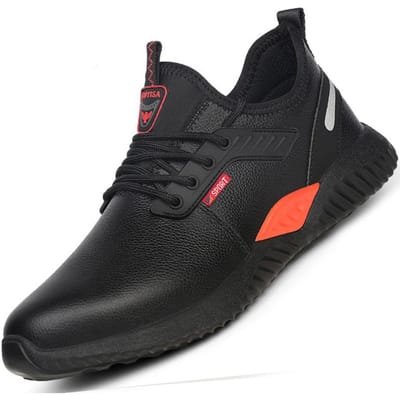 Veiligheidsschoenen voor op het werk, anti-verbrijzelende stalen neus, veiligheidslaarzen, lichtgewicht, ademende werkschoenen, laarzen voor heren en dames, bouwschoenen 37