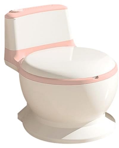 Toiletpot voor peuters met jachtgeluid en spoelgeluid - Roze