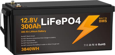 Portable Powerstation - 3840WH - 12V - Draagbare Generator - Backup stroomuitval - IP67 - Geïntegreerd BMS - Voor Campers,caravans,boten,koelkasten,verlichting