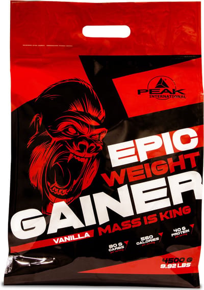 Peak Epic Weight Gainer (4500g) Vanilla - Gewichtstoename - Zonder Creatine