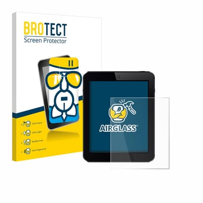BROTECT - Screenprotector voor Tablets met 13.3 inch Schermen [294 mm x 165.5 mm, 16:9] - Folie Beschermfolie Beschermglas transparant