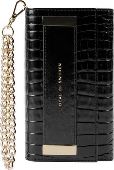 ideal of sweden studio clutch geschikt voor samsung galaxy s21+ neo noir croco