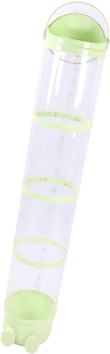 Opbergemmer Knuffels - Speelgoed Organizer - Kinderkamer Opruimen - Zichtbare Opslag - 34 x 28 x 28 cm - Groen